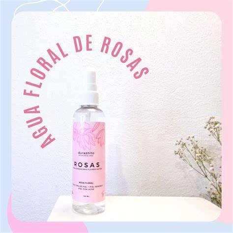 Rosas de Damasco y agua floral
