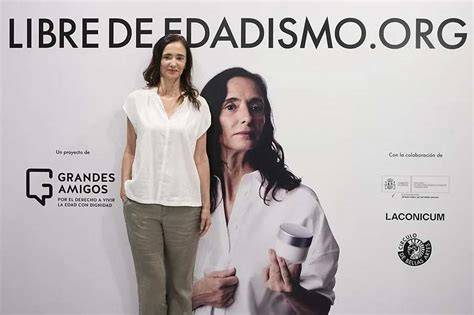 Actriz Ana Torrent campaña contra edadismo
