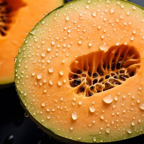 Aplicación líquida sobre melones
