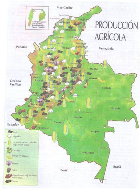 Mapa de distribución agrícola de Deccoshield