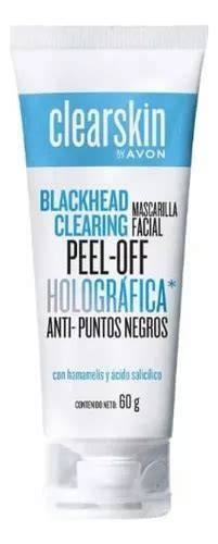 mascarilla facial anti puntos negros Avon