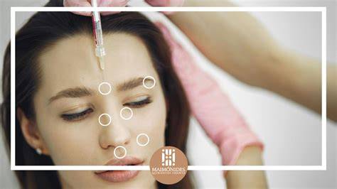 Aplicación facial de toxina botulínica