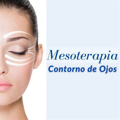 Comparativa contorno de ojos y mesoterapia