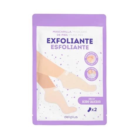 Mascarilla exfoliante Deliplus para pies