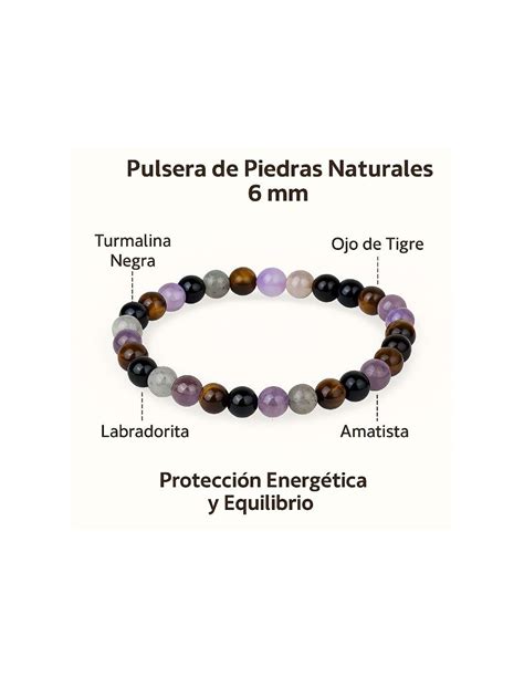 Turmalina negra amatista ojo de tigre