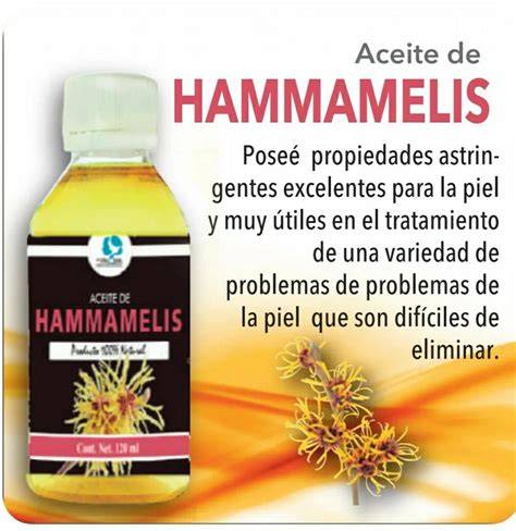 aceite desmaquillante de hamamelis y albaricoque