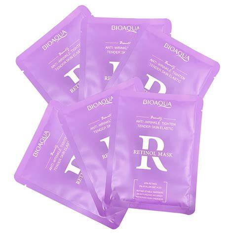 Mascarilla japonesa de retinol para el rostro