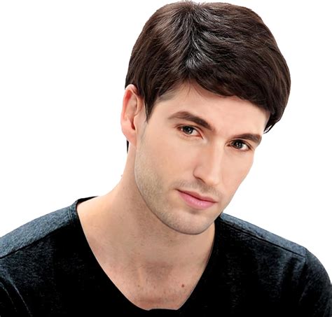 Peluca masculina natural para alopecia