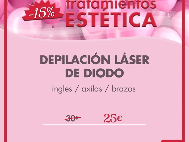 DEPILACIÓN LÁSER - ingles, axilas, brazos